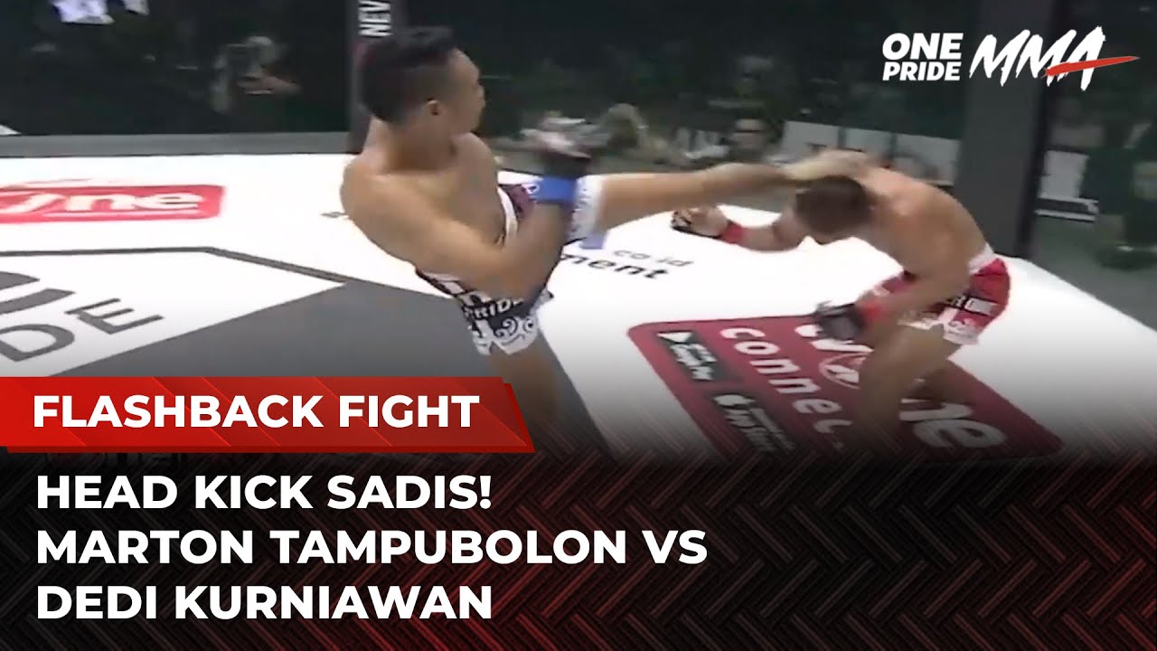 TENDANGAN MAUT‼️Marton Tampubolon vs Dedi Kurniawan | Flashback Full Fight One Pride MMA