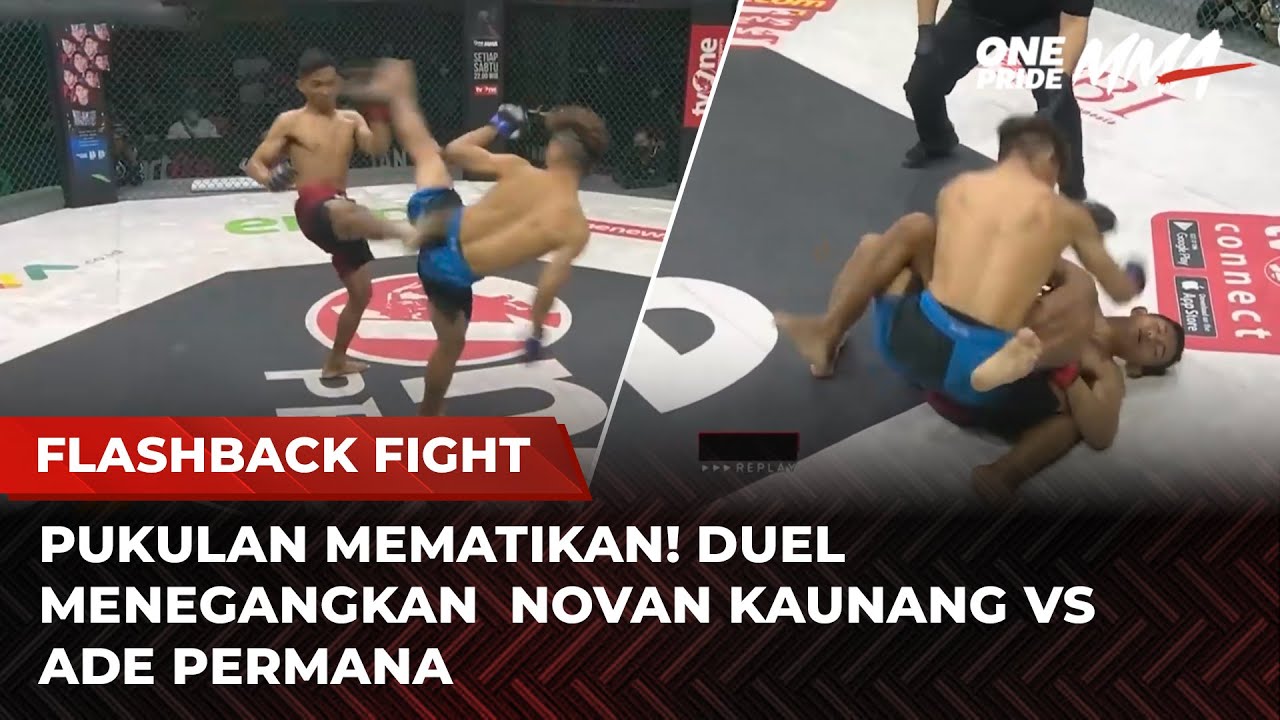 PUKULAN MAUT! Novan Kaunang vs Ade Permana | Flashback Full Fight One Pride MMA