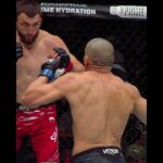 OH HE'S OUT COLD!!! 🔥 #ufcvegas111