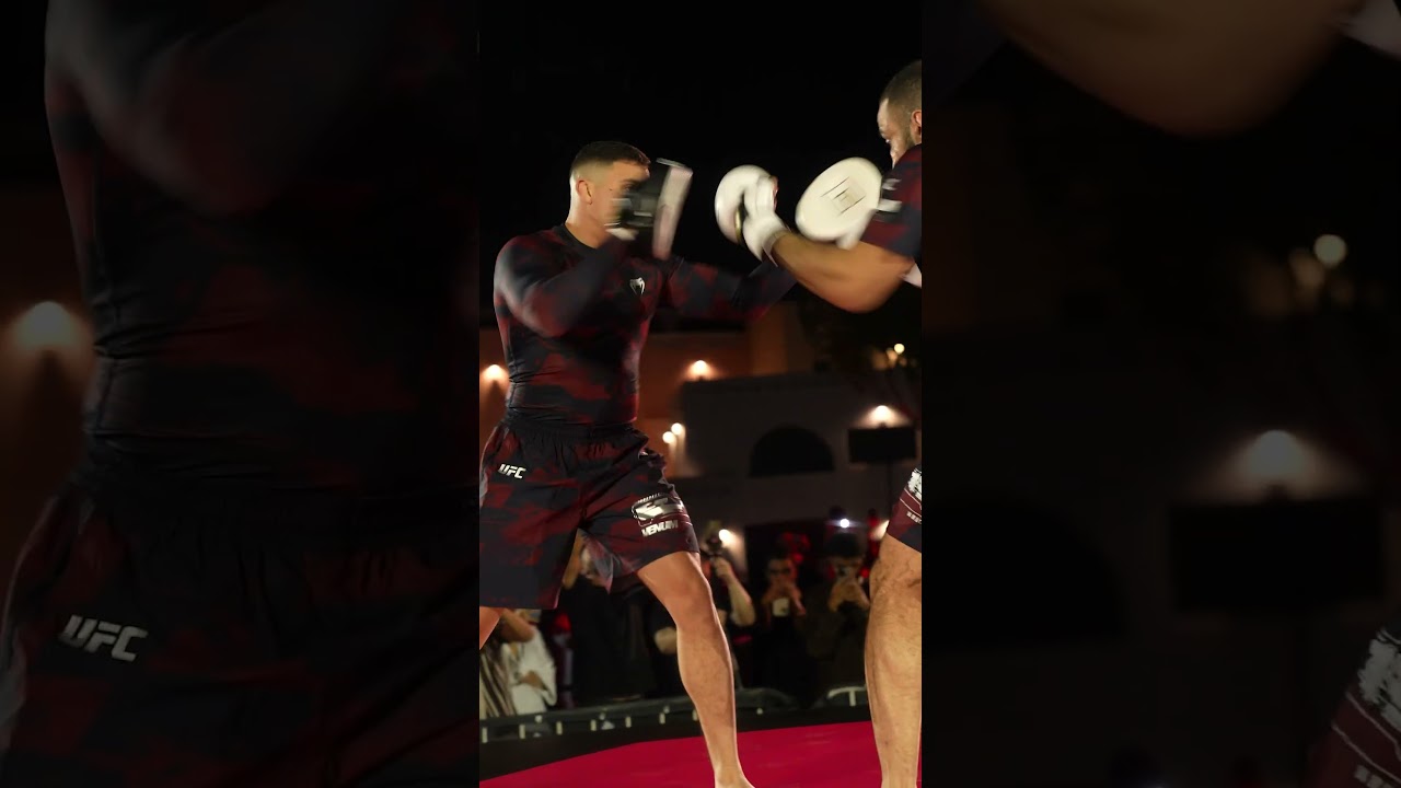 Open Workouts ✅ #ufcqatar