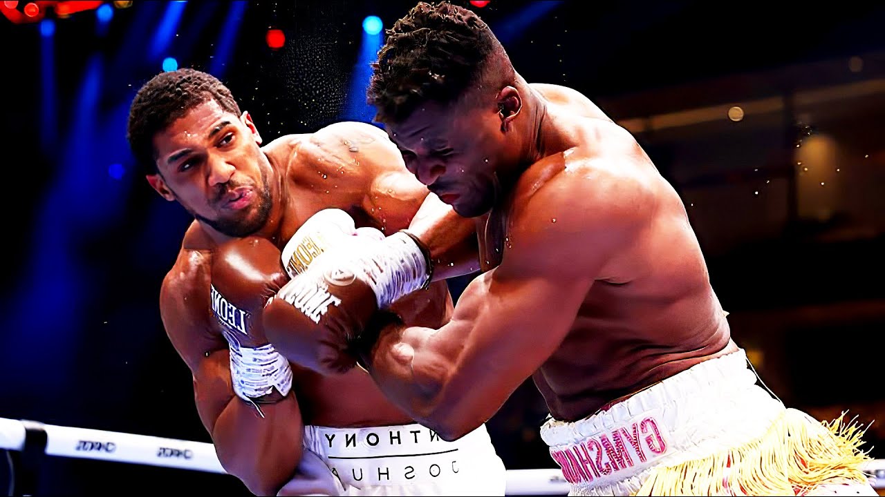 Anthony Joshua (England) vs Francis Ngannou (Cameroon) | KNOCKOUT, BOXING fight, 60 fps