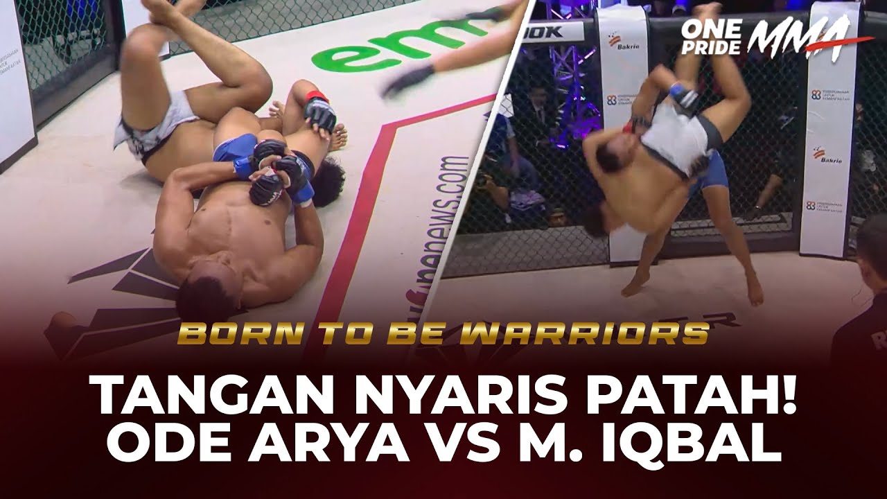 BANTINGAN MENGERIKAN‼️Pertarungan Ganas Ode Arya Ibrahim vs M. Iqbal Al Ghifari | One Pride MMA