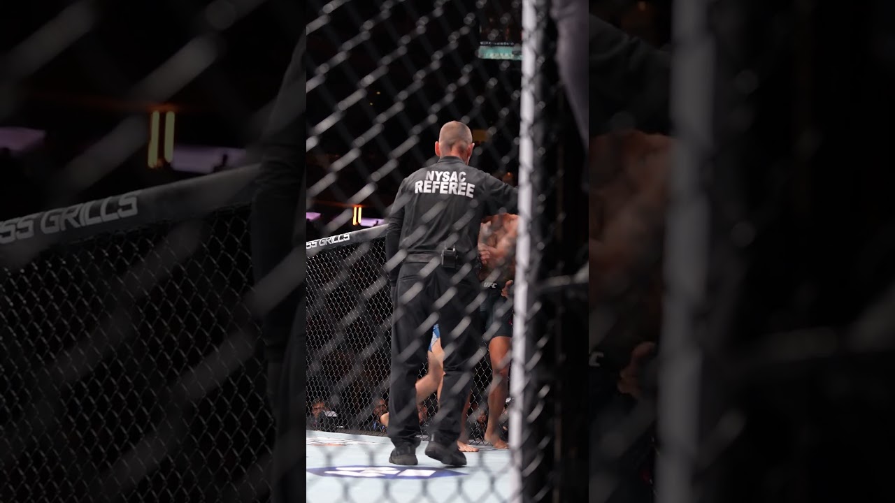 Won a championship last week and won his UFC debut this week 🚨 #ufc322