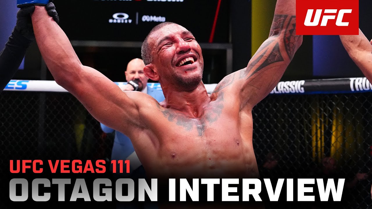 Raoni Barcelos Octagon Interview | UFC Vegas 111