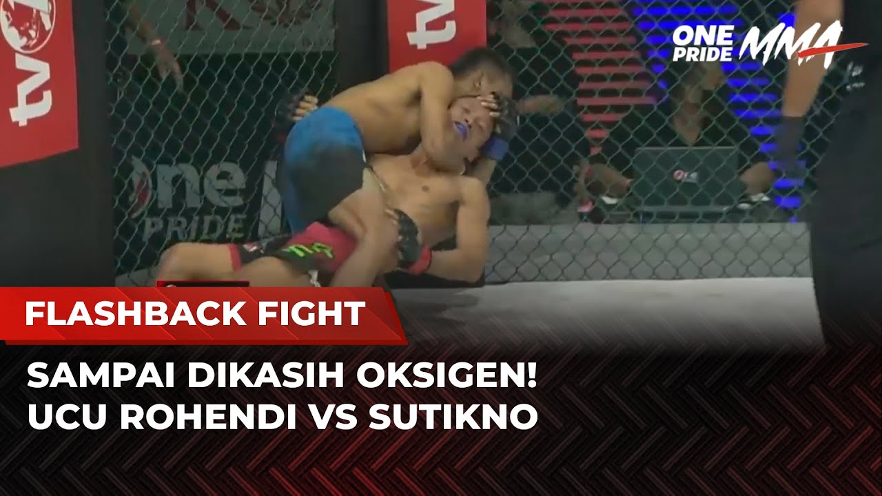 TKO SADIS! Fight Seru Ucu Rohendi VS Sutikno | Flashback Full Fight One Pride MMA