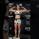 Shevchenko and Weili have weighed in! 🚨 #ufc322