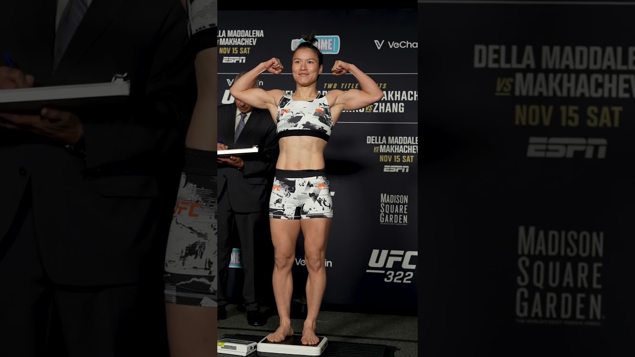 Shevchenko and Weili have weighed in! 🚨 #ufc322
