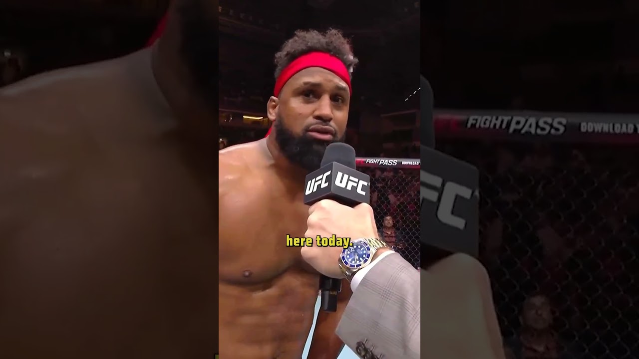 someone is looking for Tom Aspinall 🤨 #ufcqatar