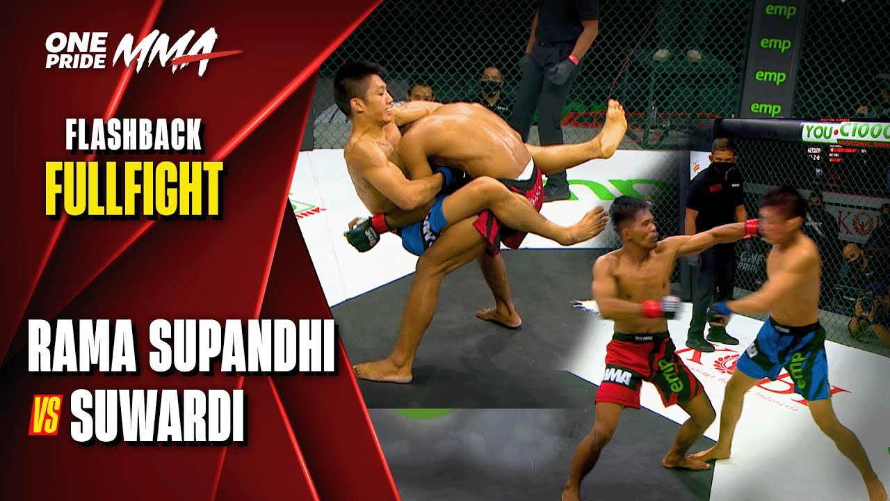 MOMEN TERGILA‼️Rematch Sengit Suwardi VS Rama Supandhi || Flashback Full Fight One Pride MMA