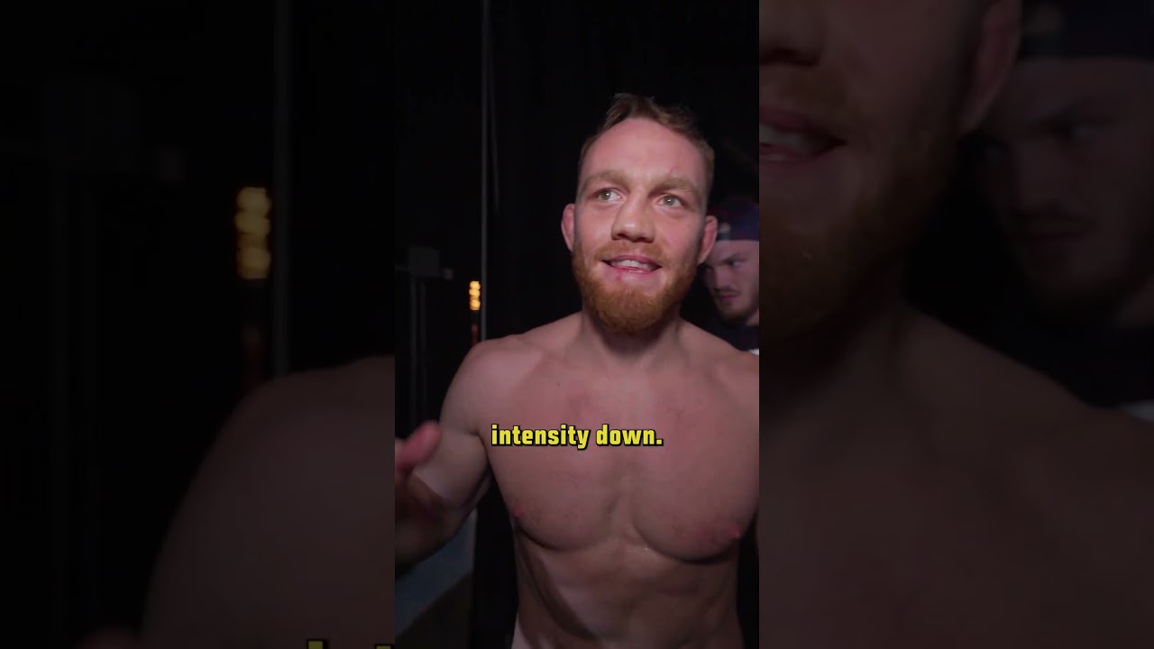 The champ is saving the intensity for Saturday! 🔥 #ufc322