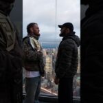 The first face off! 😳 #ufc322