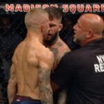 things got heated! 🔥 #ufcshorts