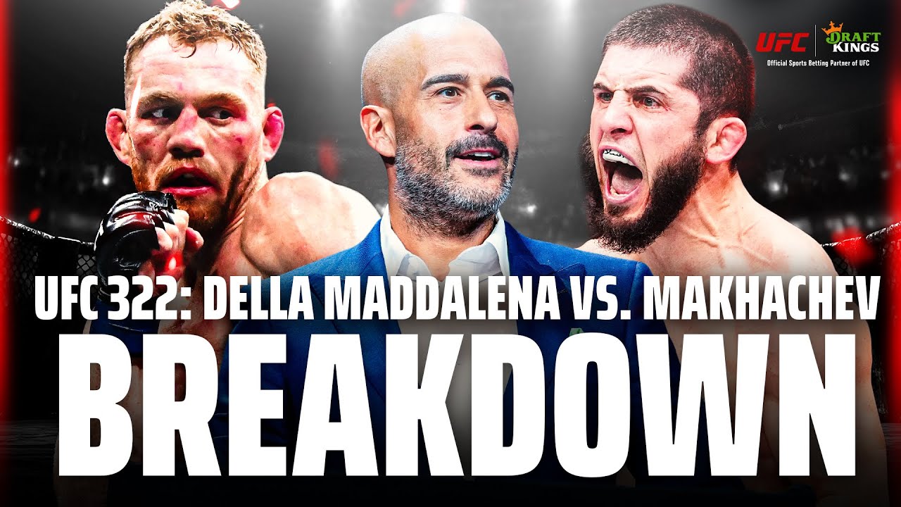 UFC 322 Breakdown with Jon Anik & Tanner Kern | Presented by DraftKings