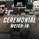 UFC Qatar: Ceremonial Weigh-In