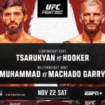 UFC Qatar: Tsarukyan vs Hooker - November 22nd | Fight Promo