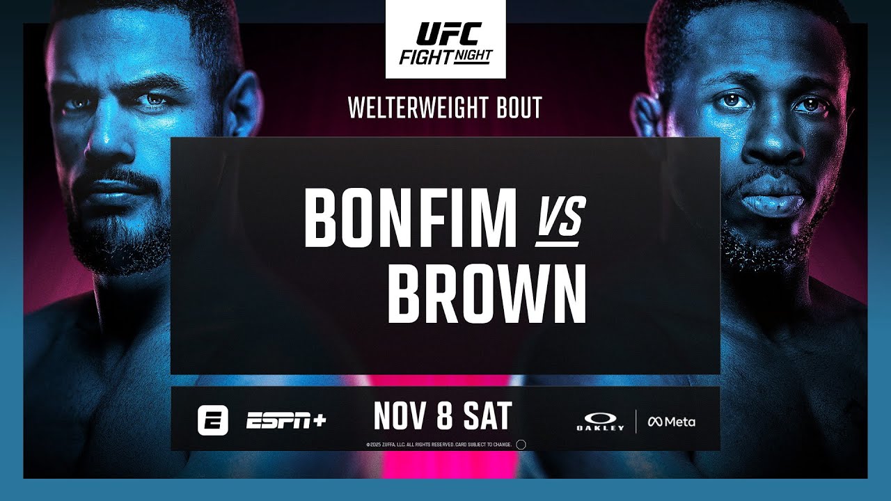 UFC Vegas 111: Bonfim vs Brown - November 8th | Fight Promo