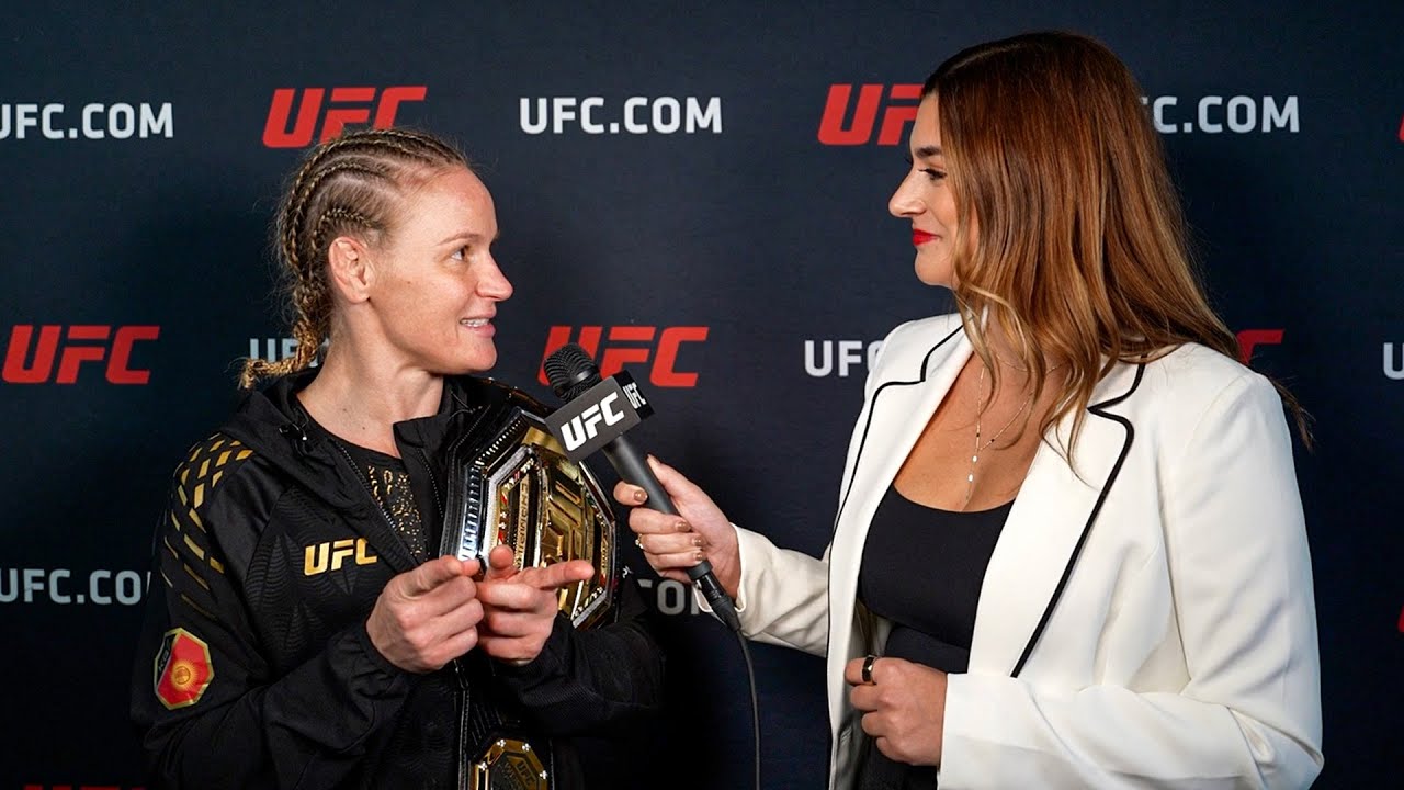 Valentina Shevchenko Backstage Interview | UFC 322