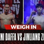 WEIGH IN ONE PRIDE MMA || DENI DAFFA VS JINLIANG ZOU