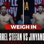WEIGH IN ONE PRIDE MMA || FAREL STEFAN VS JINYANG LI