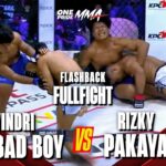 MENGERIKAN‼️Windri The Bad Boy Lumpuhkan Rizky Pakaya di Oktagon Flashback Full Fight One Pride MMA