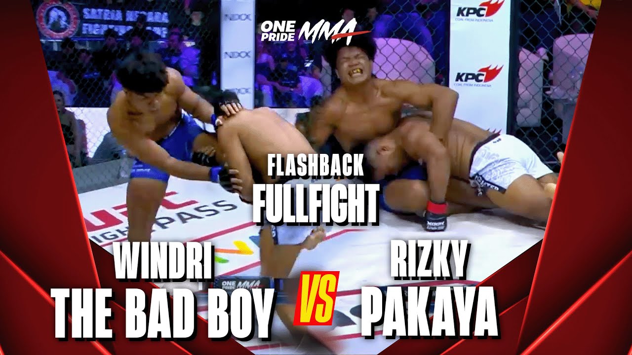 MENGERIKAN‼️Windri The Bad Boy Lumpuhkan Rizky Pakaya di Oktagon Flashback Full Fight One Pride MMA