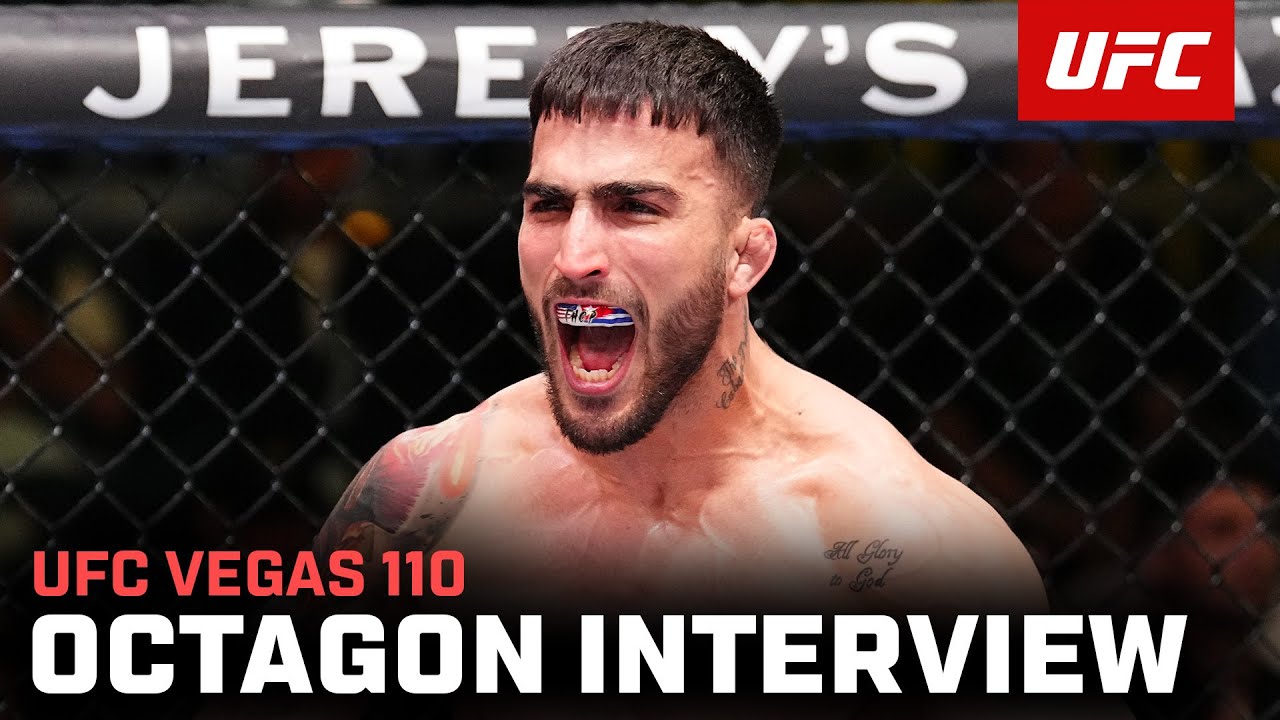 Yadier del Valle Octagon Interview | UFC Vegas 110