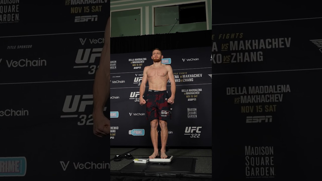 Your main event is now official! 🙏 #ufc322