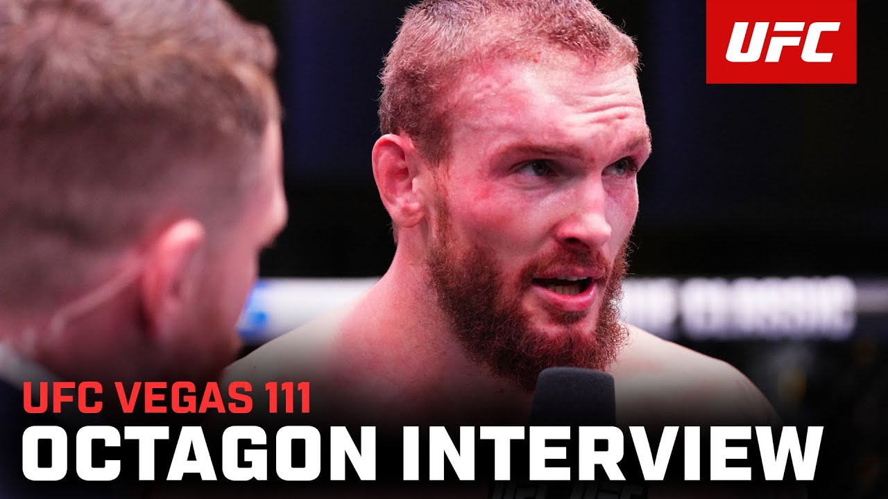 Zach Reese Octagon Interview | UFC Vegas 111