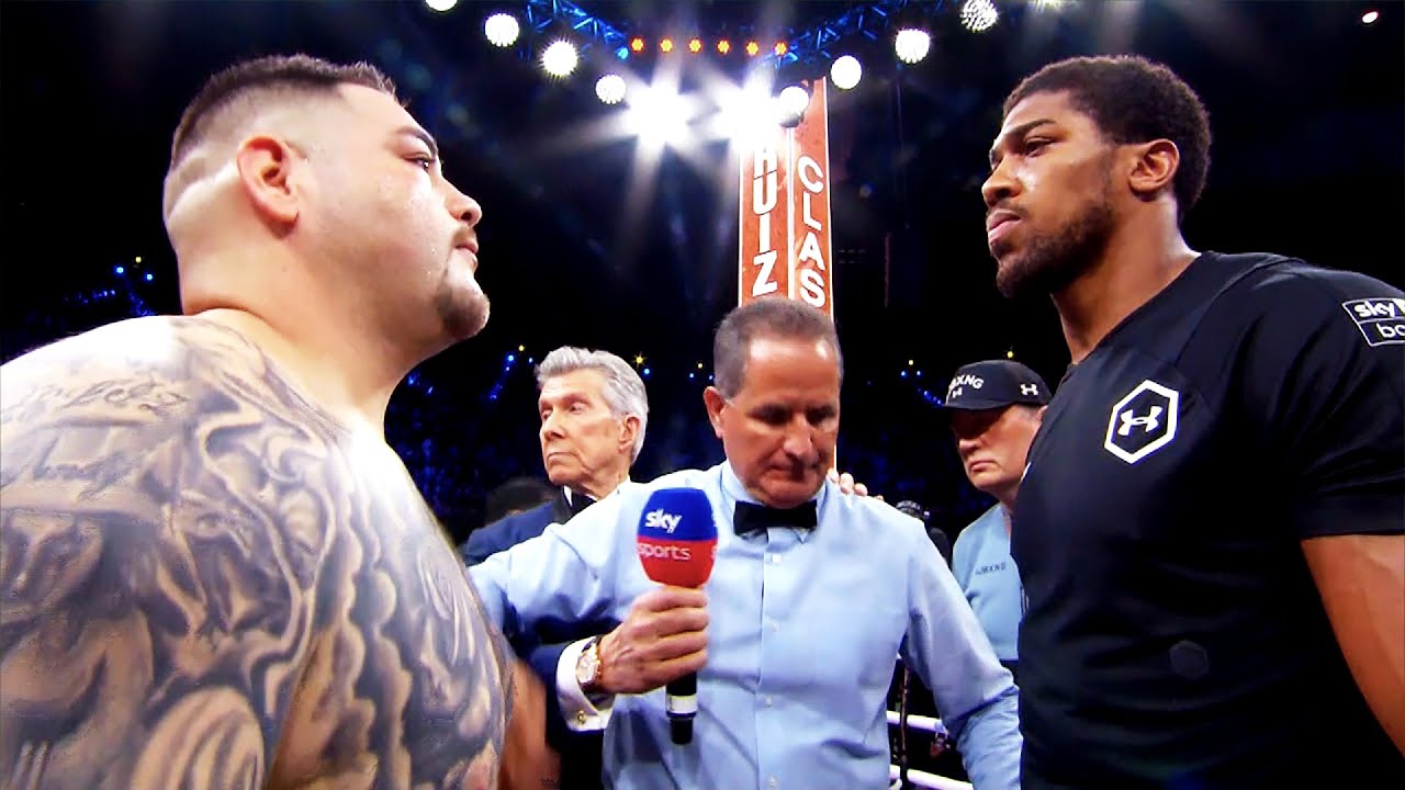 Andy Ruiz (USA) vs Anthony Joshua (England) II | KNOCKOUT, BOXING fight, HD, 60 fps