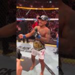 AND NEWWWW! 👊 Joshua Van is the champ! 🚨 #ufc323