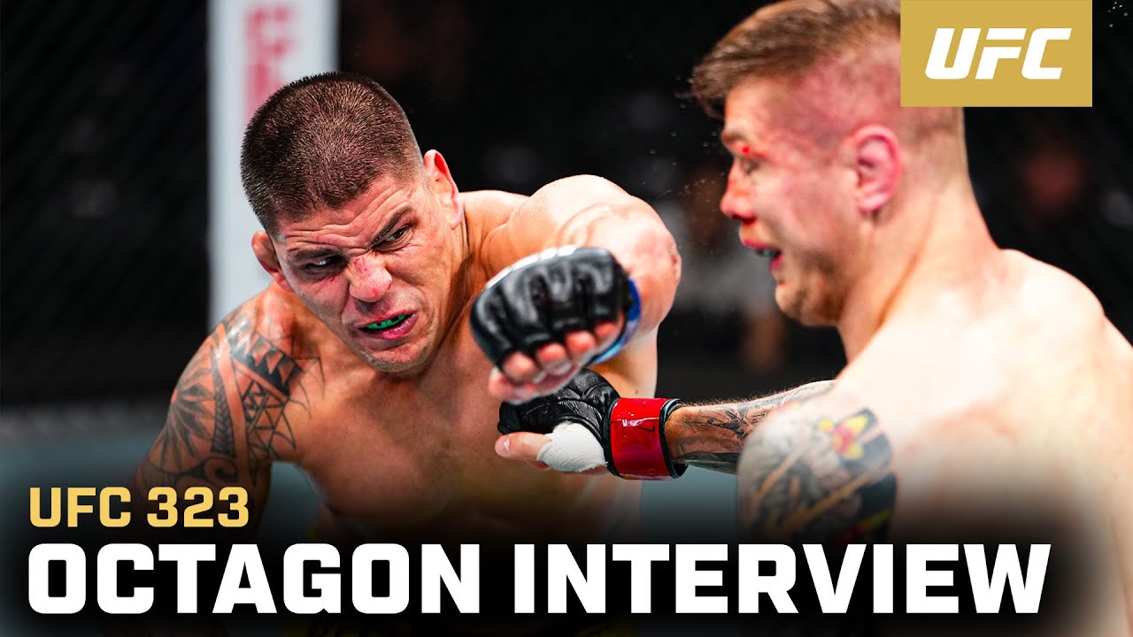 Brunno Ferreira Octagon Interview | UFC 323