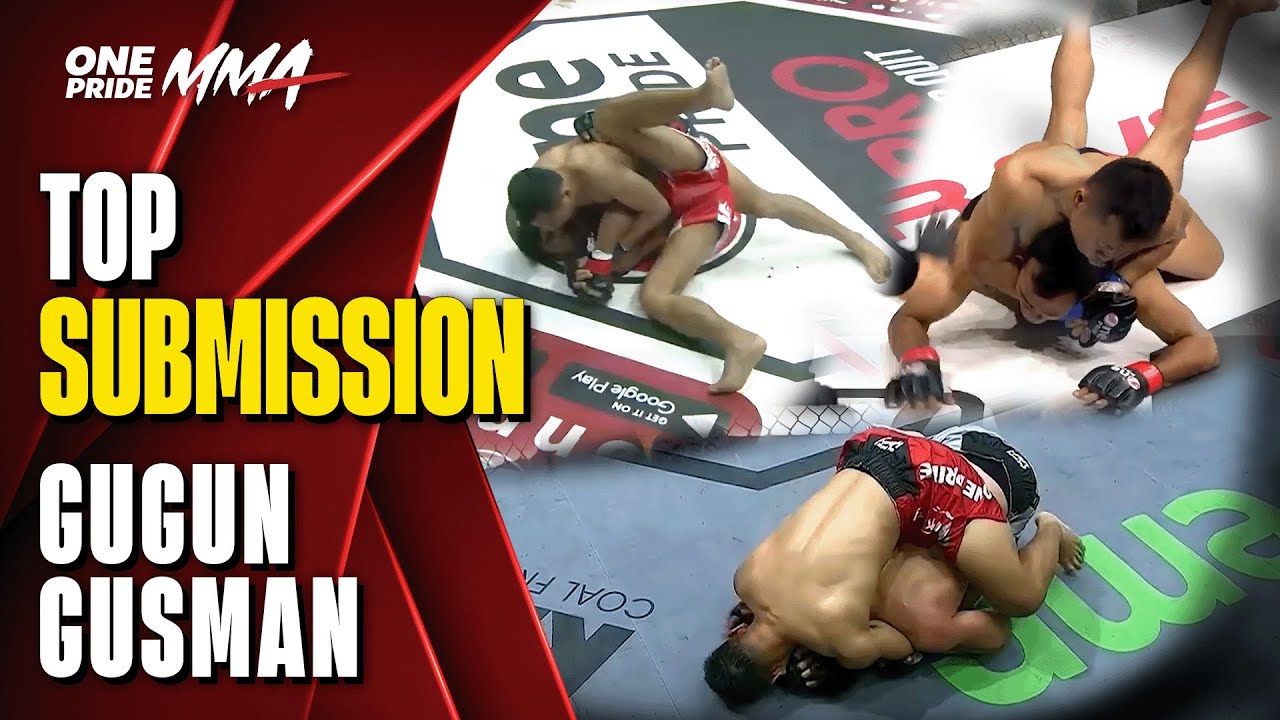 KEGANASAN GUGUN GUSMAN‼️TOP SUBMISSION DI ONE PRIDE MMA