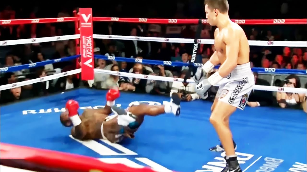 Curtis Stevens (USA) vs Gennady Golovkin (Kazakhstan) | KNOCKOUT, BOXING fight, HD, 60 fps