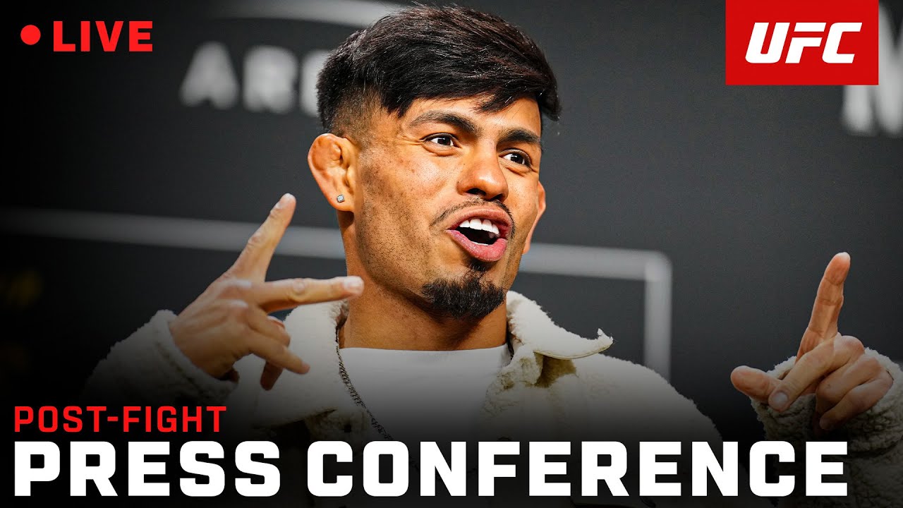 🔴 UFC Vegas 112: Post-Fight Press Conference