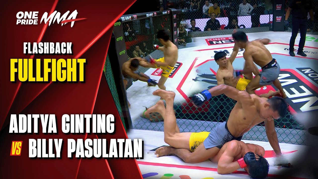 DUEL KERAS TITLE FLYWEIGHT‼️Aditya Ginting Akhiri Perlawanan Billy Pasulatan || Flashback Full Fight