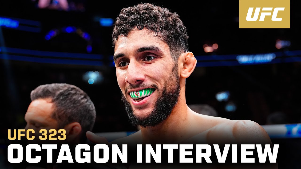 Farés Ziam Octagon Interview | UFC 323