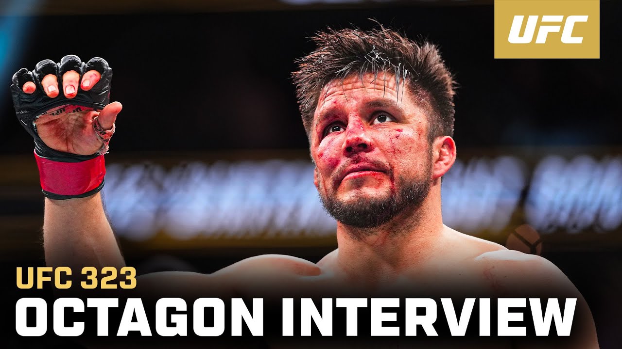 Henry Cejudo Octagon Interview | UFC 323