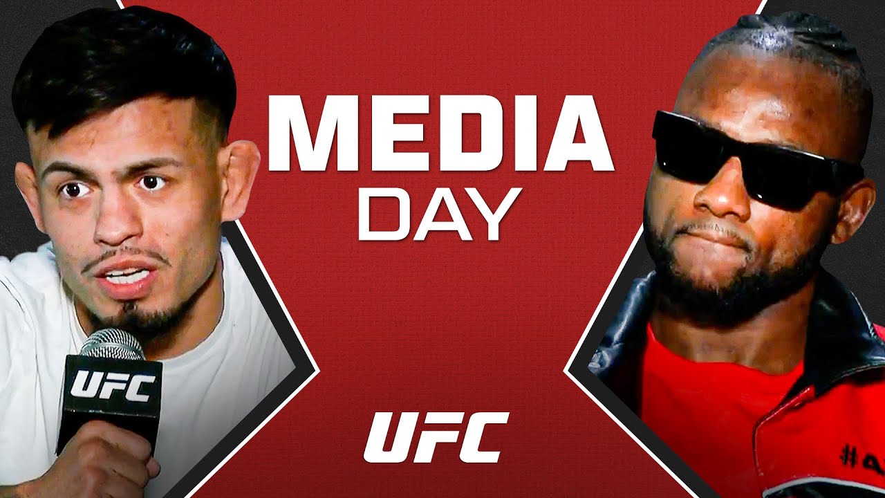 I Am Going To Dominate Him 🔥 | UFC Vegas 112 Media Day