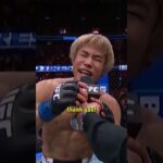 I think Tatsuro Taira is happy! 😃 #ufc323