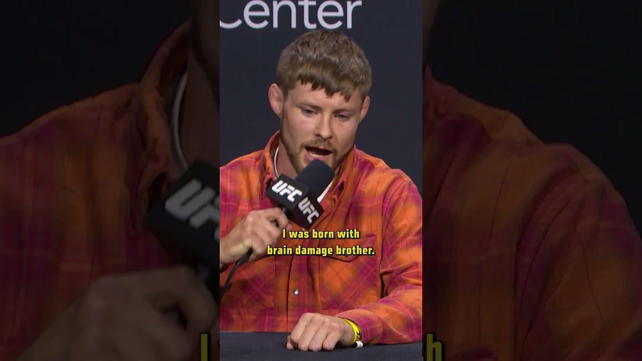 I was born with brain damage brother 👊 #ufcshorts