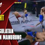 MOMEN PALING NYERI‼️Jumping knee Billy Pasulatan Robohkan Gideon Manurung || Flashback Full Fight