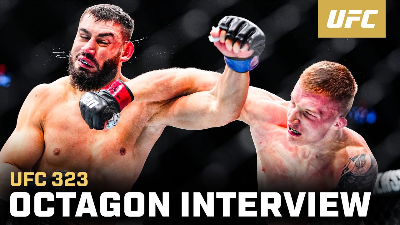 Iwo Baraniewski Octagon Interview | UFC 323