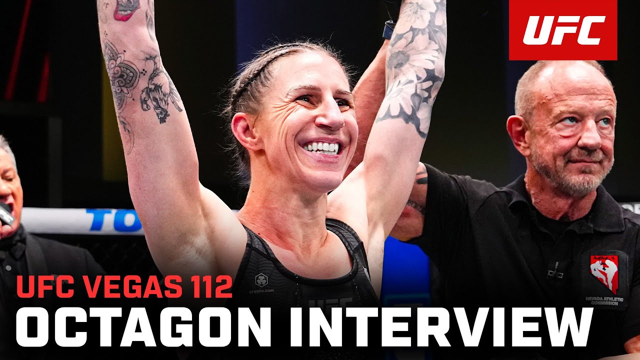 Jamey-Lyn Horth Octagon Interview | UFC Vegas 112