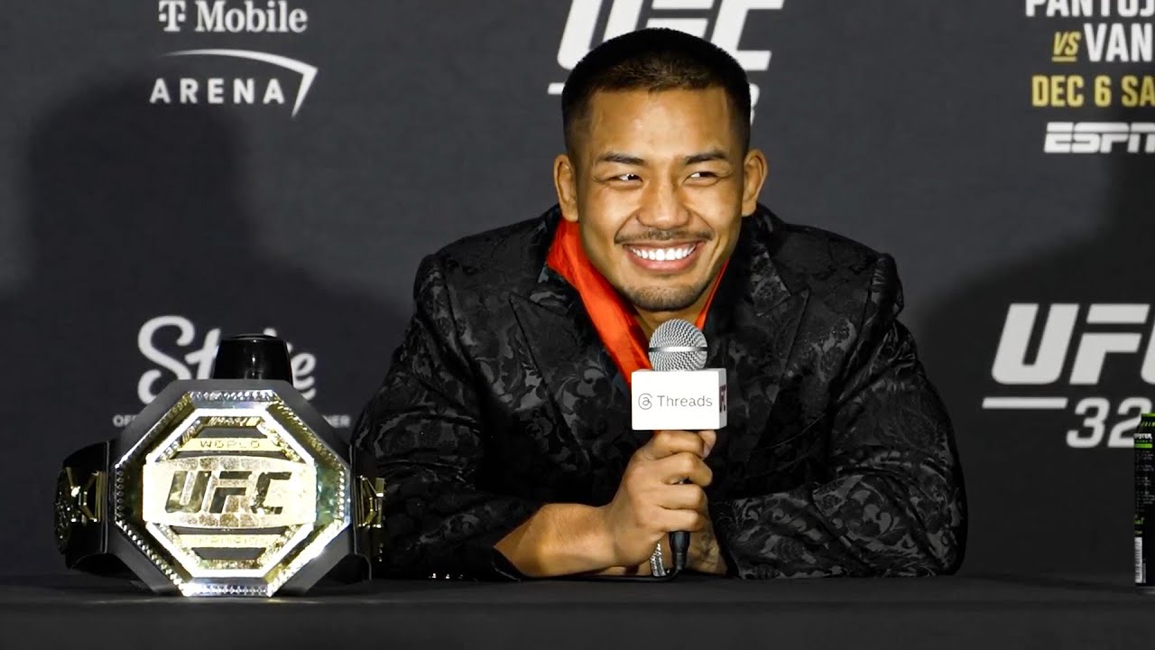 Joshua Van Post-Fight Press Conference | UFC 323