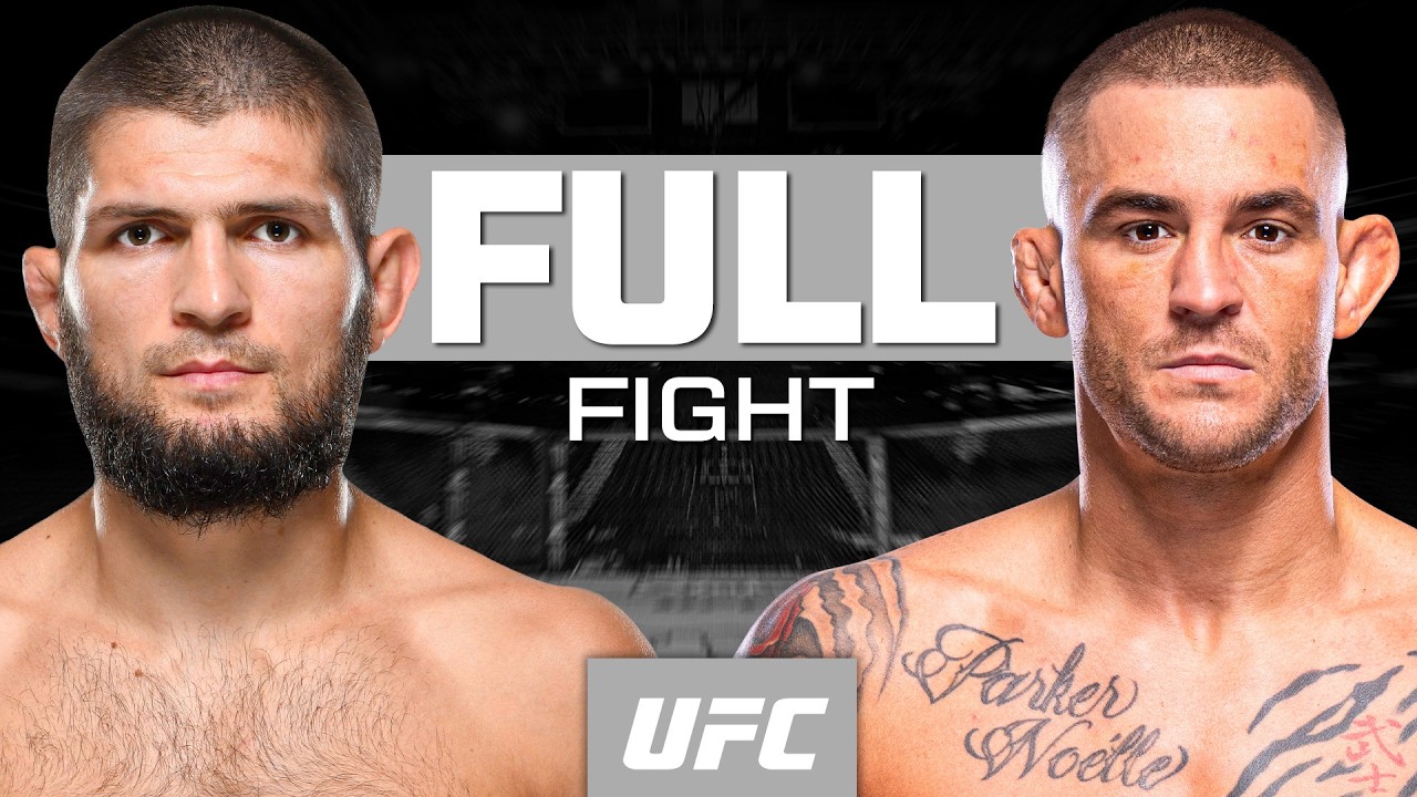 Khabib Nurmagomedov vs Dustin Poirier | FULL FIGHT | UFC Classics
