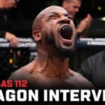 King Green Octagon Interview | UFC Vegas 112