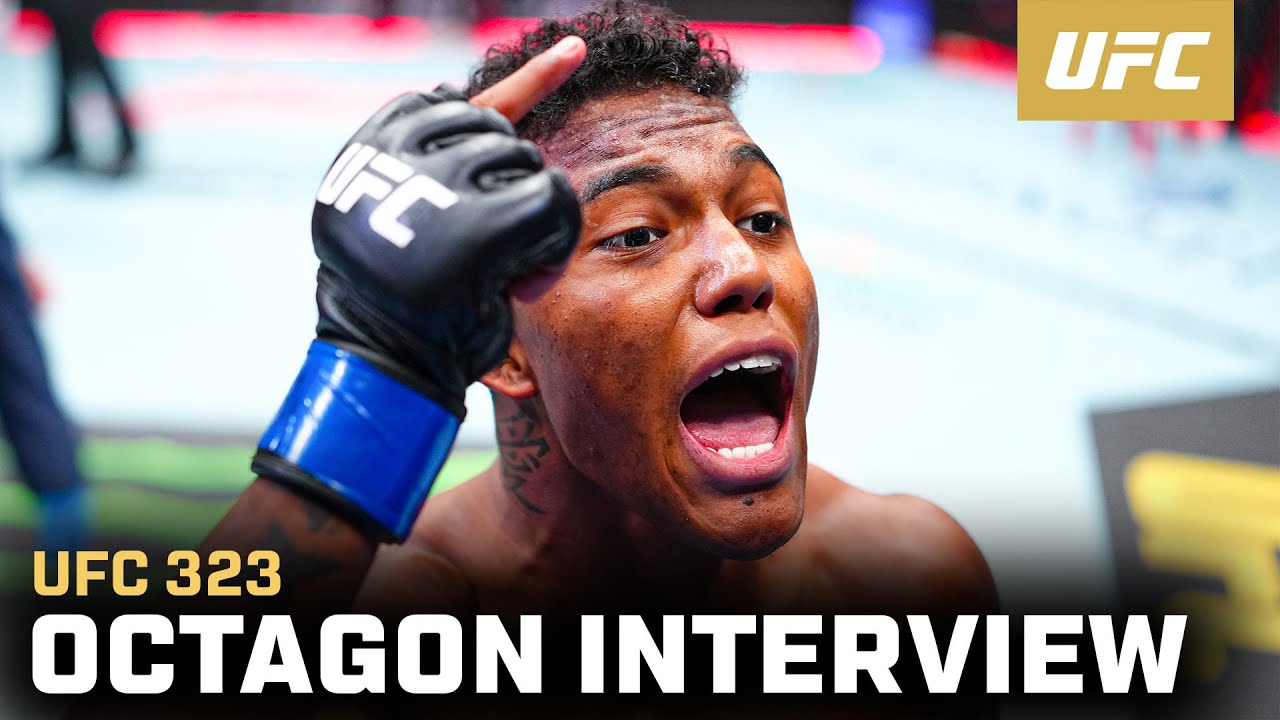 Mairon Santos Octagon Interview | UFC 323