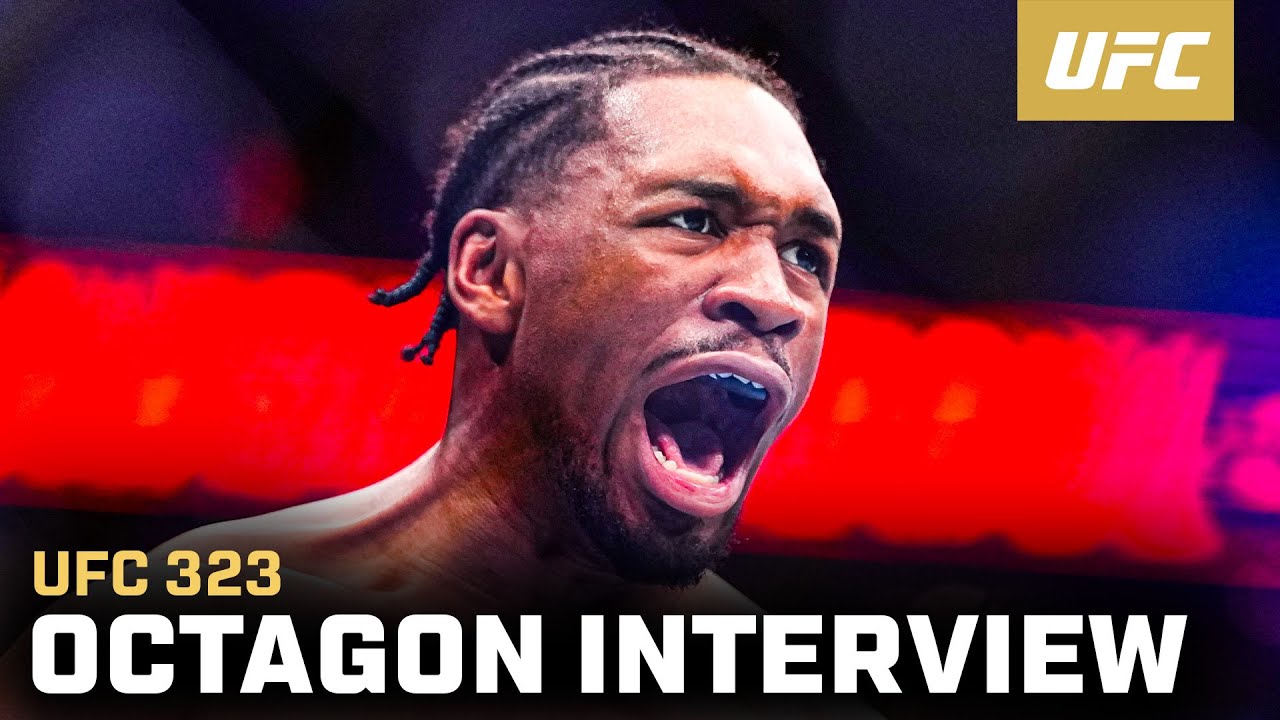 Mansur Abdul-Malik Octagon Interview | UFC 323