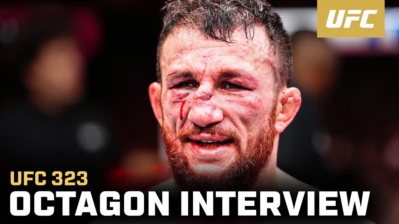 Merab Dvalishvili Octagon Interview | UFC 323