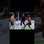 ohhhh he CRACKED him 🚨 #ufcshorts